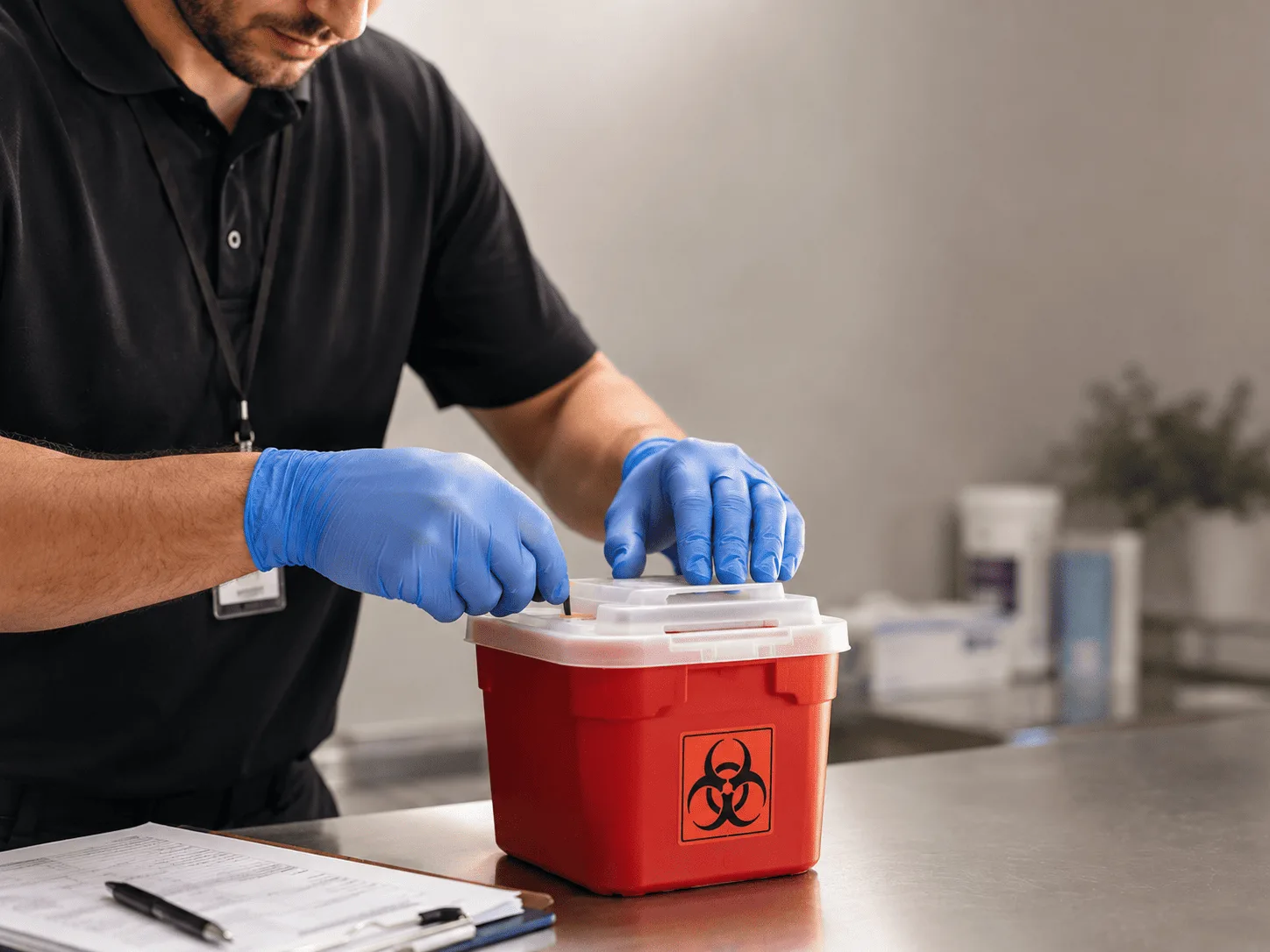 Why choose Sharps Waste Disposal in Lake, MI